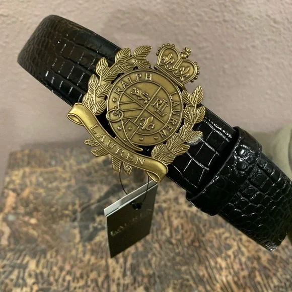 Ralph Lauren | Accessories | Ralph Lauren Black Crocodile  display picture 2